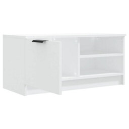 Berkfield Tv Cabinets 2 Pcs White 80X35X36.5 Cm Engineered Wood - thumbnail 7