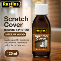 Rustins Scratch Cover Restore & Protect Medium Wood 125Ml - thumbnail 5