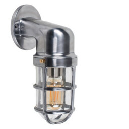 Valuelights Quay Stylish Ip44 Rated Nautical Design Aluminium Metal Outdoor Wall Fisherman Light Lantern With Led Bulb - thumbnail 1