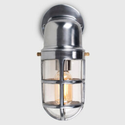 Valuelights Quay Stylish Ip44 Rated Nautical Design Aluminium Metal Outdoor Wall Fisherman Light Lantern With Led Bulb - thumbnail 3