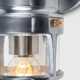 Valuelights Quay Stylish Ip44 Rated Nautical Design Aluminium Metal Outdoor Wall Fisherman Light Lantern With Led Bulb - thumbnail 6
