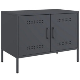Berkfield Industrial Tv Cabinet Anthracite 68X39X50.5 Cm Steel