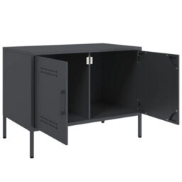 Berkfield Industrial Tv Cabinet Anthracite 68X39X50.5 Cm Steel - thumbnail 9