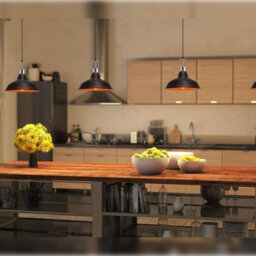 Long Life Lamps Company Industrial Retro Barn Pendant Light Metal Lamp Shade M0156 - thumbnail 8