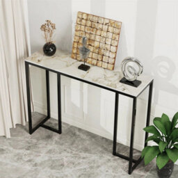 Thicken Marble Console Table Modern Narrow Table Long Sofa - thumbnail 5