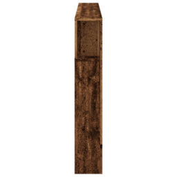 Berkfield Led Headboard Old Wood 180X18.5X103.5 Cm Engineered Wood - thumbnail 7