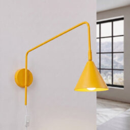 Sollux Lighting Nox Steel Yellow 1 Lights Modern Wall Lamps - thumbnail 3