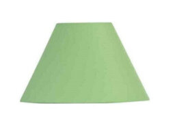 "9"" Luxury Cotton Textured Fabric Coolie Light Shade Purpose Table Floor Ceiling Practical & Eye Caring Lampshade Green"