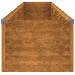 Berkfield Durable Garden Raised Bed 386X50X36 Cm Corten Steel - thumbnail 5