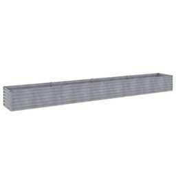 Berkfield Durable Garden Raised Bed 386X50X36 Cm Corten Steel - thumbnail 3