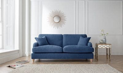 Piper 3 Seater Sofa Manhattan Navy - image 1
