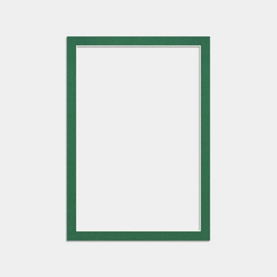 Ak Frames 7X5 Emerald Picture Mounts To Fit 6X4 Aperture Size - Mount Board Only (No Frame Included) - image 1
