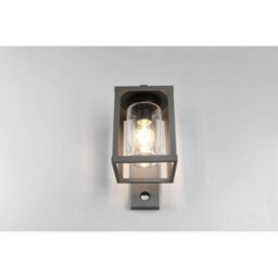 Luminosa Lighting Luminosa Lunga Modern Outdoor Wall Lantern Anthracite Ip44 With Pir - Uk Stock - thumbnail 4