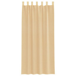 Walplus Voile Curtains With Loops 2 Pcs Sand 140X225 Cm - thumbnail 4