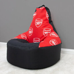 ARSENAL FOOTBALL CLUB Arsenal Multicrest Bean Bag Chair - thumbnail 4