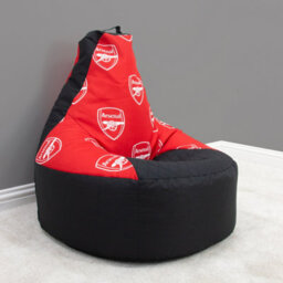 ARSENAL FOOTBALL CLUB Arsenal Multicrest Bean Bag Chair - thumbnail 3
