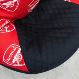 ARSENAL FOOTBALL CLUB Arsenal Multicrest Bean Bag Chair - thumbnail 6