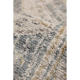 Melrose Mateo Traditional Vintage Look Blue Design Indoor Medium Area Rug 120/170Cm - thumbnail 2