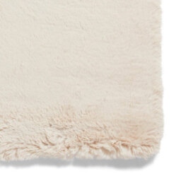 Beige Shaggy Rug, Anti-Shed Plain Rug, 80mm Thickness Modern Rug, Shaggy Rug For Bedroom, & Dining Room-80Cm X 150Cm - thumbnail 3