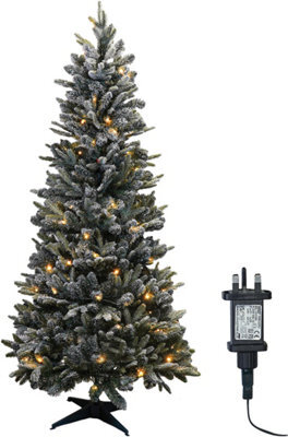 Xmas Haus 2.1M Pre-Lit 150Ww Pop Up Frosty Pine Xmas Tree - image 1