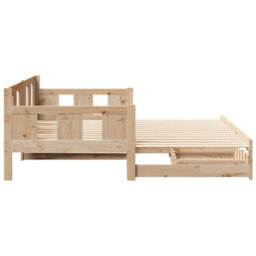 Walplus Daybed With Trundle And Drawers Without Mattress 80X200 Cm - thumbnail 6
