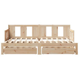 Walplus Daybed With Trundle And Drawers Without Mattress 80X200 Cm - thumbnail 4