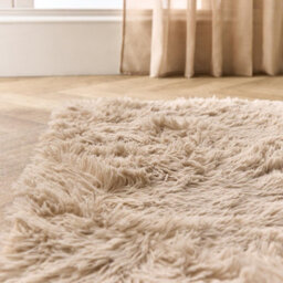 Ohs Soft Fluffy Runner Rug Anti-Slip Floor Mat, Stone - 60 X 150Cm - thumbnail 4