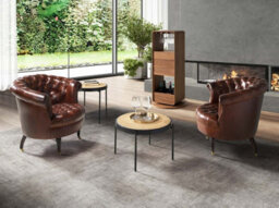 Angel Cerda Chester Armchair In Cognac Brown Leather - thumbnail 4