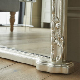 The Online Mirror Shop Leaner Mirror Mayfair Arched Shape With Antique Silver Frame- H 173Cm X W 104Cmx D 4Cm For Hanging In Bedroom - thumbnail 3