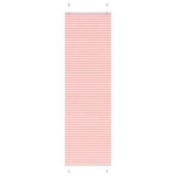 Berkfield Pleated Blind Pink 60X200 Cm Fabric Width 59.4 Cm Polyester - thumbnail 1