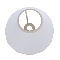 Laura Ashley Ivory & Cream Scalloped Edge Conical Lamp Shade (D)30Cm - thumbnail 4