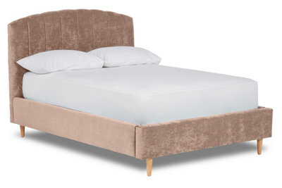 Divan Base Direct Mystoria Modern Fabric Bed Base Only 6Ft Super King- Brecon Mink