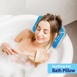 Mantraraj Soothing Gel Bathtub Pillow Great For Relaxation, Head & Neck Support Perfect Bath Pillow For Bathtub, Hot Tub - thumbnail 2