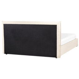 Beliani Ottoman Bed Boucle Lavaur 160 X 200 Cm (Eu King Size) Beige - thumbnail 6