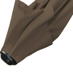 VRUC Outdoor Patio Garden Parasol Sun Shade Umbrella With Crank Handle & Tilt 2.7M Taupe - thumbnail 7