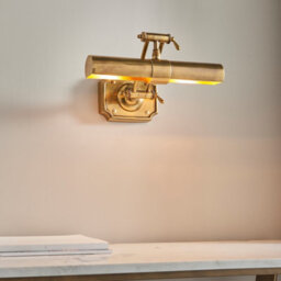 Luminosa Lighting Luminosa 2 Light Picture Wall Light Lamp Brass, Led E14 - thumbnail 3