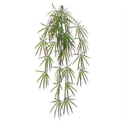 Leaf Artificial Foliage Hanging Acer Fern Plant - image 1