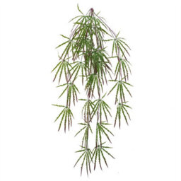 Leaf Artificial Foliage Hanging Acer Fern Plant - thumbnail 1