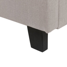 Beliani Bed Fabric La Rochelle 160 X 200 Cm (Eu King Size) Light Grey - thumbnail 9