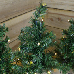 Samuel Alexander 3 Pack Of 6 (18) 30Cm Led Lit Premier Christmas Tree Path Lights (15 Leds Per Tree) - thumbnail 4
