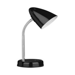 Orsina Black Gloss Desk Lamp, Adjustable Living Room Desk Lamp,  Minimalistic Desk Lamp For Reading And Writing - thumbnail 1