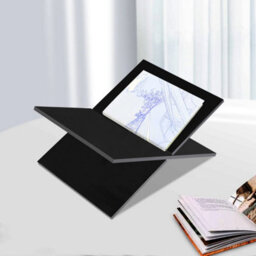 Acrylic Open Book X Shape Stand - thumbnail 4