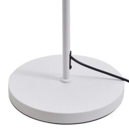 Darphe 40W Modern Minimalist White Metal Floor Lamp, 162Cmh - thumbnail 7