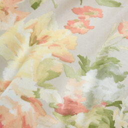 Dreams & Drapes Florette Easy Care Floral Print Natural Duvet Cover Set - thumbnail 3