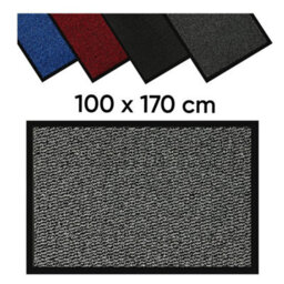 Barrier Mat 100 X 170 Cm Silver  Anti-Slip Waterproof Door Mat - thumbnail 1