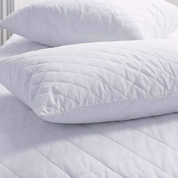 Homes & Linen Quilted Pillows 2 Pack Hotel Quality Pillows Premium Filled Pillows For Side Stomach And Back Sleeper Bed Pillow Soft Hollow Fiber - thumbnail 2