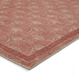 Think Rugs Cl - Deco Peacock Terracotta Rug-152Cm X 230Cm - thumbnail 4