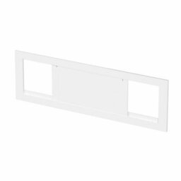 Aveli Side Front Storage Bath Panel For 1700 Straight Baths Lockable Modern Mdf White - thumbnail 7