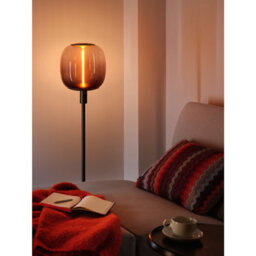 Osram Decor Stick Short Floor Lamp E27 Dark Grey Modern Standing Light
