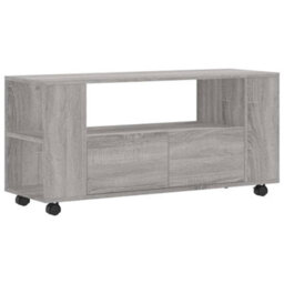 Berkfield Tv Cabinet Grey Sonoma 102X34.5X43 Cm Engineered Wood - thumbnail 2